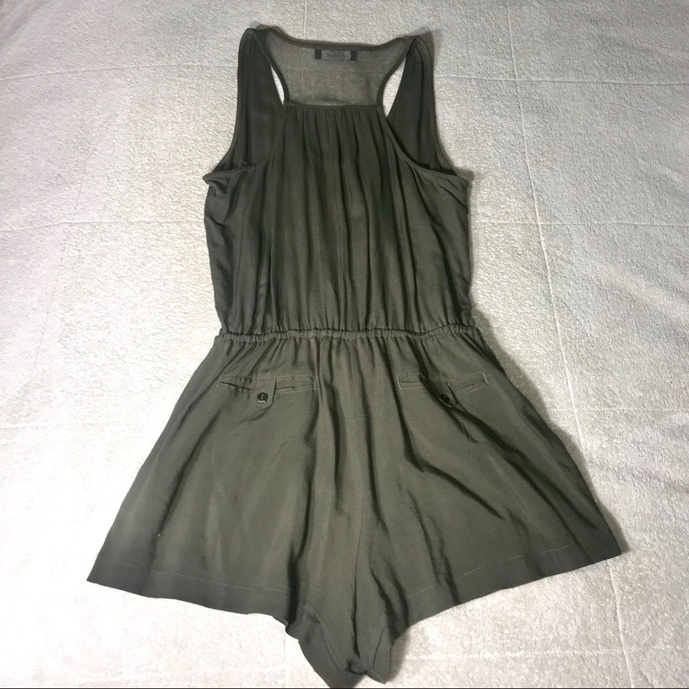 Green romper from Angl - Picture 2 of 2